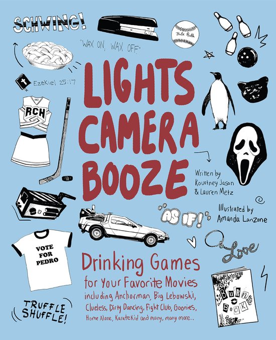 Lights, Camera, Booze - cover