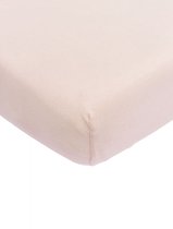 Meyco Baby Uni hoeslaken juniorbed - soft pink - 70x140/150cm