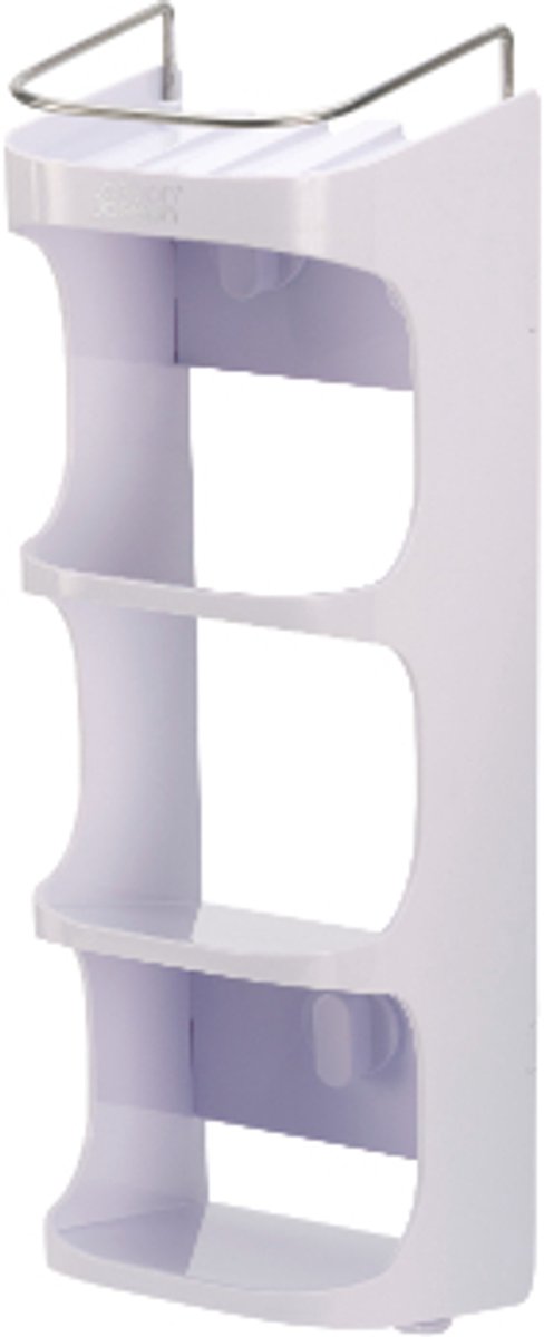 Joseph Joseph Wit doucherek zonder boren 3 vaks - JJ004809 - Ophangen zonder boren