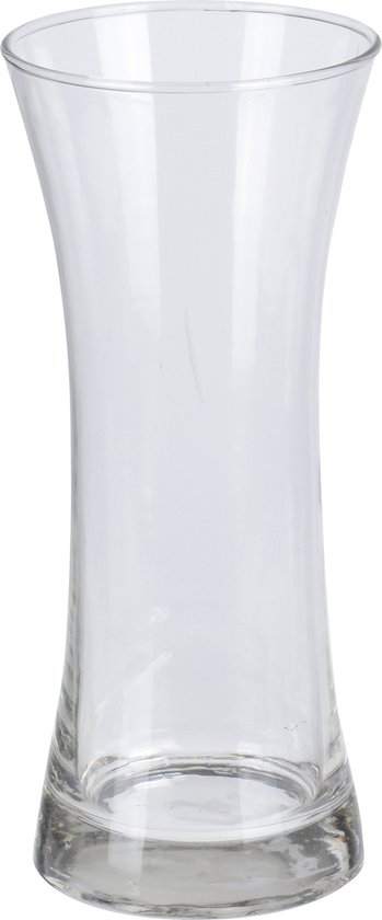 1x Glazen vaas/vazen 3 liter van 11 x 25 cm - Woondecoratie/accessoires - Home deco - Bloemenvazen - Glazen vazen voor bloemen en boeketten