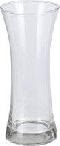 1x Glazen vaas/vazen 3 liter van 14 x 25 cm - Woondecoratie/accessoires - Home deco - Bloemenvazen - Glazen vazen voor bloemen en boeketten