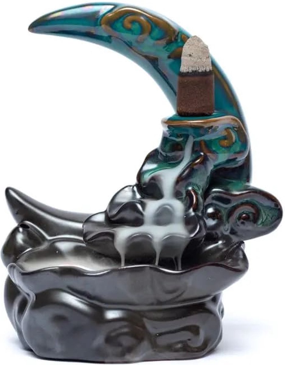 Backflow - Waterval - Wierookbrander - Maan