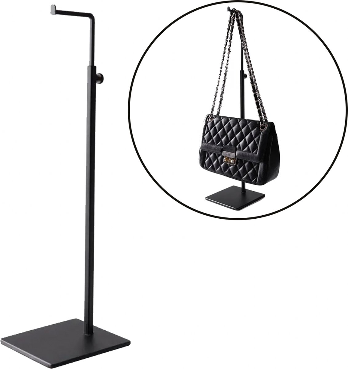 2 stuks portemonnee houder handtas display standaard