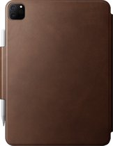 Nomad Leather Folio - geschikt voor iPad Pro 11 4th Gen & iPad Air 11 M2 2024 -Brown - Apple Pencil compatible