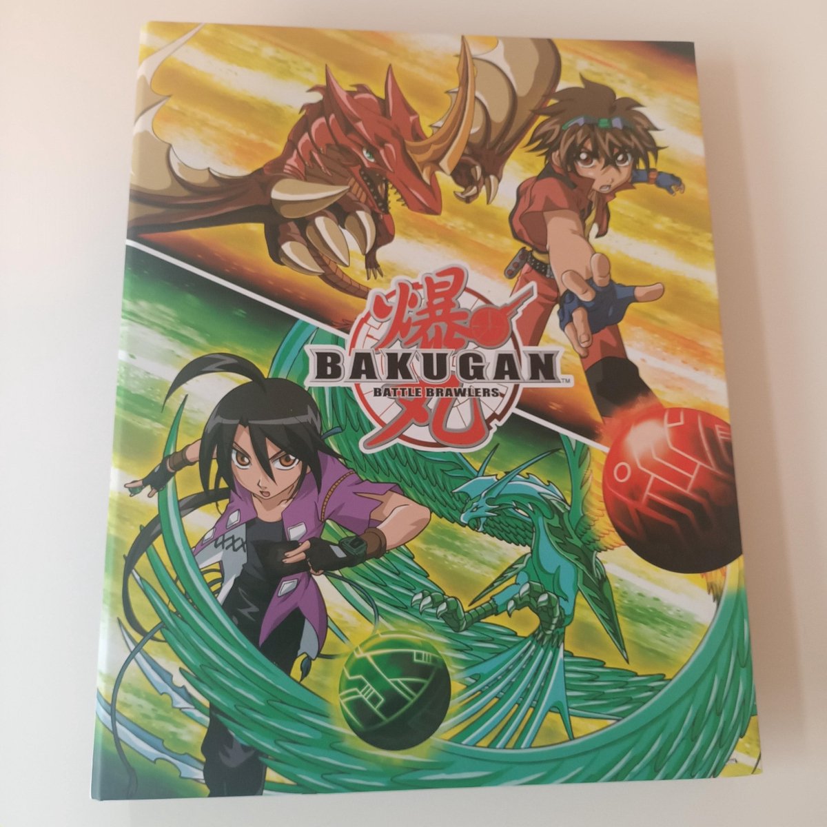 Bakugan Battle Brawlers Ringband Ringmap Klapper 2 rings