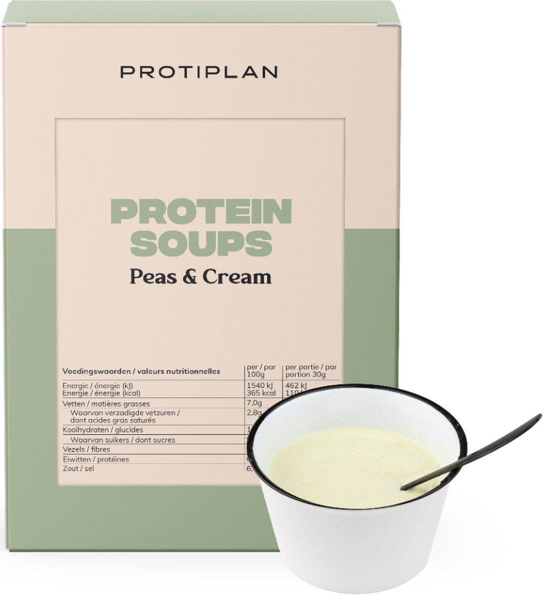 Goedkoopste Protiplan | Erwtensoep | 7 x 30 gram | Eiwitrijk | Afvallen met gezond en lekker eten!