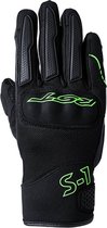 RST S1 Mesh Ce Mens Glove Black Grey Neon Green 8 - Maat 8 - Handschoen
