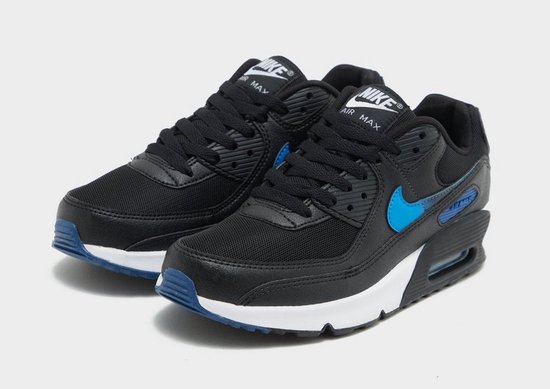 Nike Air Max 90 GS KIM - zwart-blauw Maat 39