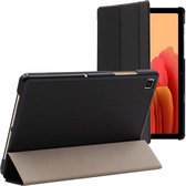 ebestStar - Hoes voor Samsung Galaxy Tab A7 10.4 T505 (2022, 2020), Slanke Design PU Lederen Etui, Automatische Slaap/Wake, SmartCase hoesje, Zwart