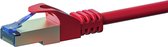 Danicom CAT6a S/FTP (PIMF) patchkabel / internetkabel 30 meter rood - netwerkkabel