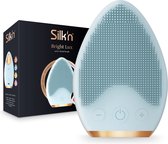 Silk'n Brosse nettoyante visage I Bright LuxI Massage raffermissant et Soins ultra-hygiéniques I Utilise la lumière LED et élimine en quelques secondes les impuretés et les résidus de maquillage, Bleu