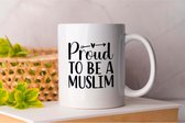 Mok Proud to be a Muslim - Ramadan - Gift - Cadeau - RamadanMubarak - RamadanKareem - Vasten - Suhoor - Iftar - Moslim - Islam
