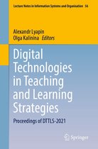 Lecture Notes in Information Systems and Organisation 56 - Digital Technologies in Teaching and Learning Strategies