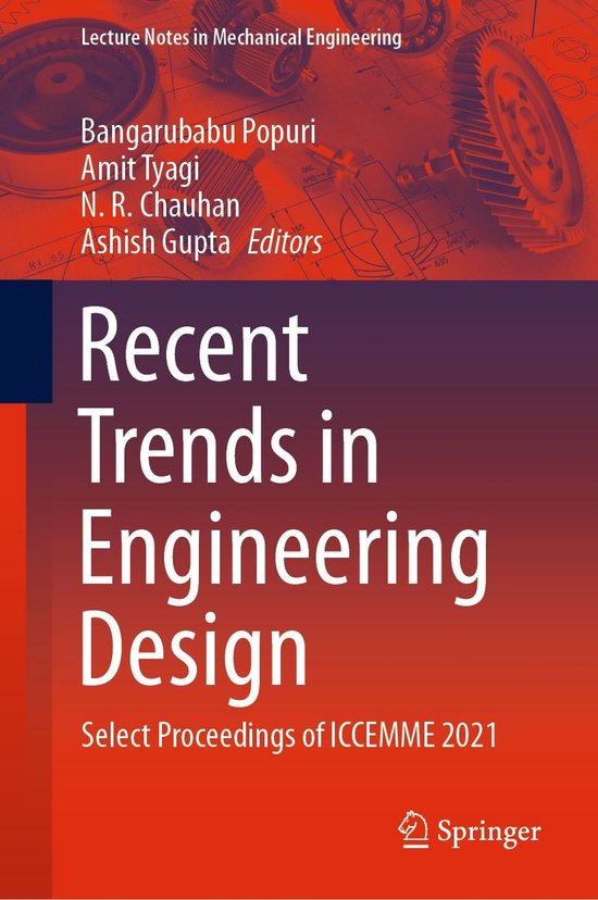 Engineering (R0) - Recent Trends in Engineering Design - cover