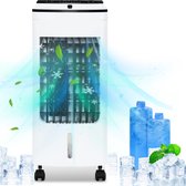 Refroidisseur d'air mobile - Climatiseur mobile 4 en 1 - Climatiseur mobile désodorisant 70 W - Minuterie 7h Réservoir d'eau 5L - 3 modes avec télécommande