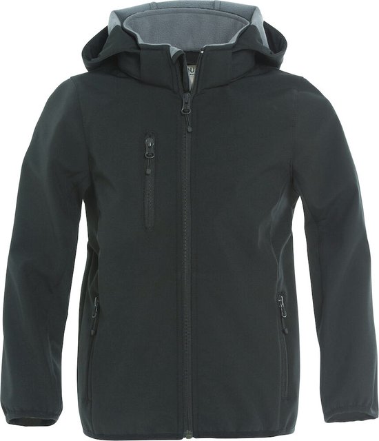Clique Basic Softshell jacket junior zwart 110-120