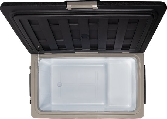 Steamy-E Single Zone Roller Elektrische Compressor Koelbox Op Wielen - Single Zone - 74 liter - 12V en 230V - voor auto en camping - Zwart van Steamy — afbeelding 5