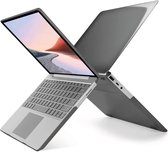 Laptophoes - Geschikt voor Microsoft Surface Laptop Go 1, 2 en 3 Hoes - Case - 12.4 inch - Model 1943 en 2013 - Zwart