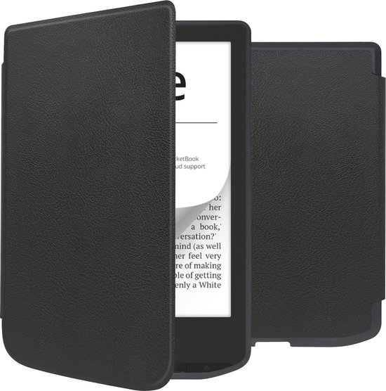 iMoshion Ereader Cover / Hoesje Geschikt voor Pocketbook Verse Pro / Vivlio Light / Vivlio Light HD / Pocketbook Verse - iMoshion Slim Soft Case Sleepcover Bookcase zonder stand - Zwart