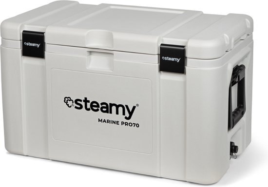 Steamy Marine Pro 70 - Grote Koelbox - Extra goed geïsoleerd - 70 Liter - Wit van Steamy — afbeelding 2