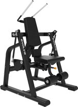 Ab Crunch Machine - Evolve Fitness UL-250 Ultra Series - Chargé de plaques - Cadre enduit de poudre - Réglable - Rembourrage durable - Protecteurs de sol - Poignées antidérapantes