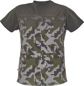 Cerva NEURUM T-shirt 03040142 - Donker Olijfgroen - L
