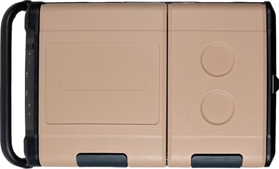 Steamy-E Dual Zone Roller Elektrische Compressor Koelbox Op Wielen - Dual Zone - 45 liter - 12V en 230V - voor auto en camping - Sandstone van Steamy — afbeelding 5