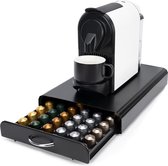Koffiecapsulehouder, koffiecapsulelade voor het opbergen van Nespresso-kapsels, capsulestandaard, organizer voor 60 stuks.