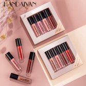 Lippenstift - Lipgloss set van 4 - Handaiyan® set - Vloeibare lipgloss - Geschenkset
