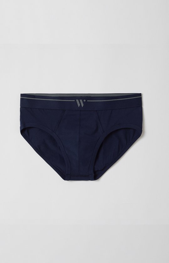 Woody Men Basic Underwear - Midi slip - duopack - blauw - XXL