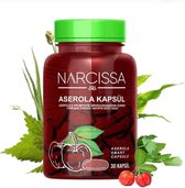 Narcissa Acerola - 30 Capsule/Softgel en Detox met probiotische micro-organismen, Superfood, Snel Afslanken