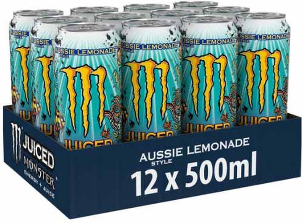 Goedkoopste Monster Energy Juiced Aussie 12x 500ml Lemonade