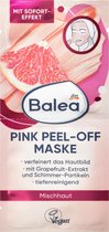 Balea Gezichtsmasker peel-off roze (2x8 ml) - 16 ml - Vegan