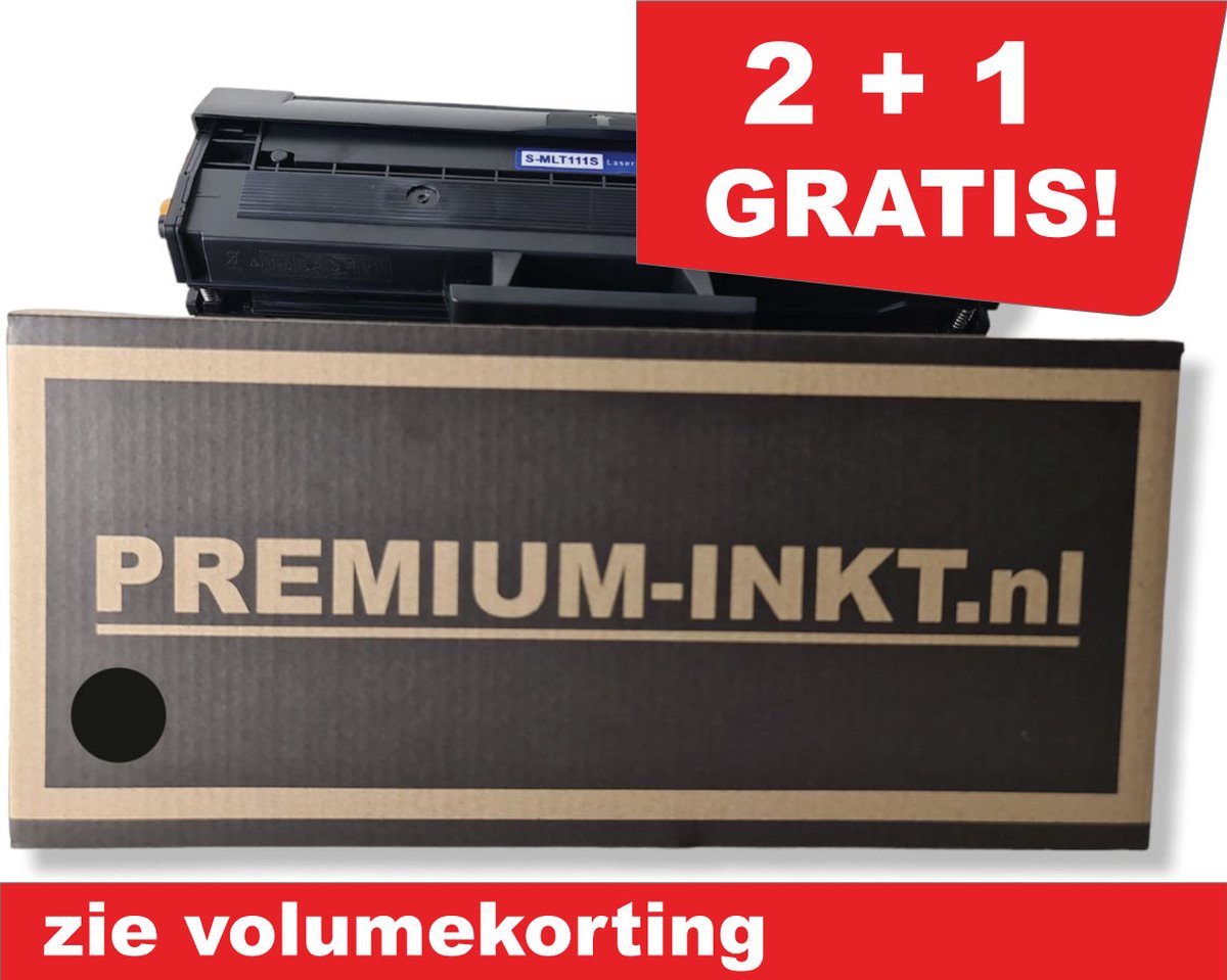 Premium-inkt.nl Geschikt voor Samsung MLT-D111S - M2078/ M2078W/M2078F/Xpress M2078FW/Xpress M2077FW/Xpress M2077F/Xpress M2079/Xpress M2079F/Xpress M2079FW- Toner zwart Toner Met Chip-1.500 Print Paginas