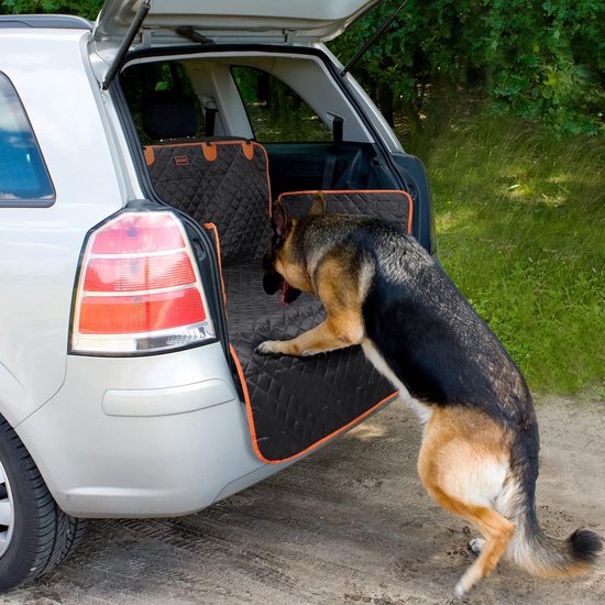 Kofferbakbescherming voor honden, waterdichte en krasbestendige beschermmat met zij-... | bol Kofferbakbescherming voor honden, waterdichte en krasbestendige beschermmat met zij-... | bol
