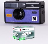 KODAK DA00259 - Appareil Photo KODAK I60, Objectif Optique 31 mm, Convient aux films ISO 200/400/800, Pour les films couleur de 35 mm - Bleu