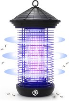 Lampe anti-moustique Equivera - Lampe à insectes - Piège à insectes UV électrique - Lampe à mouches - Attrape-insectes - Attrape-moustiques - Anti-insecte