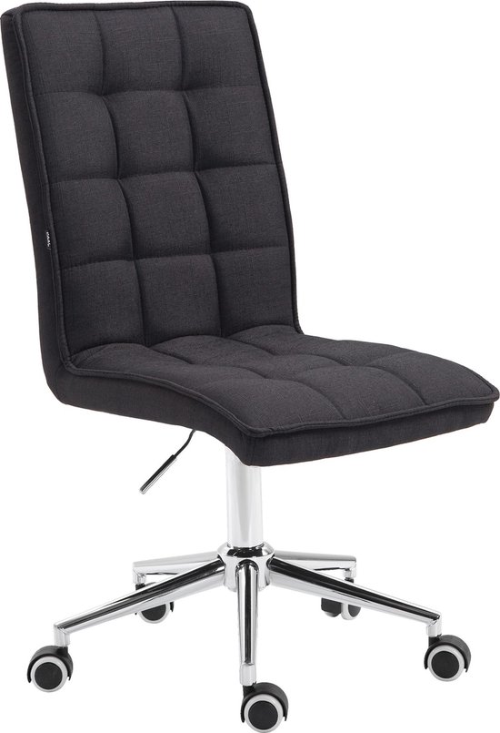 CLP Peking V2 Bureaustoel Stof Zwart - CLP - €69,90