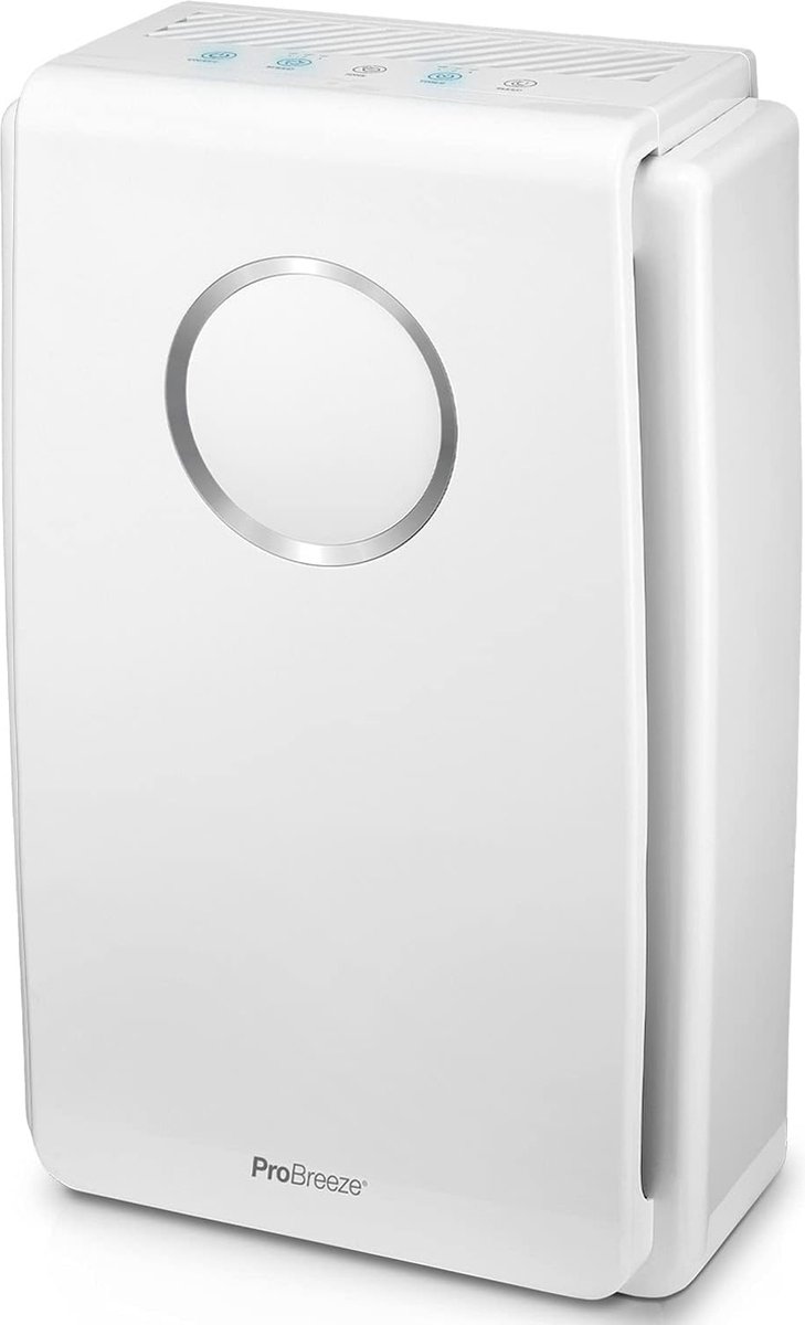 Luchtreiniger True Hepa Luchtfilter Air Purifier Voor Mensen Met Allergieën CADR 218m³ Voor Maximaal 40m² 99 97% Filterprestaties Tegen Pollen