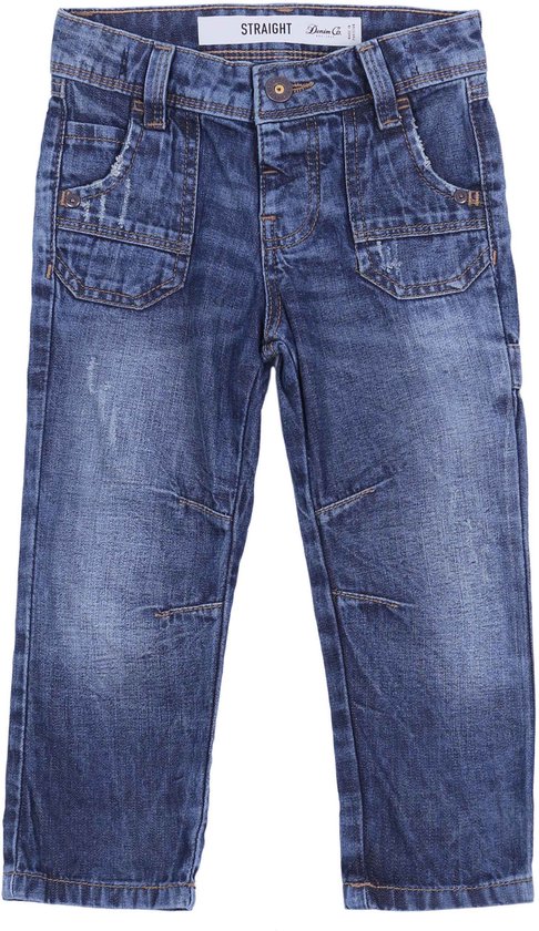 Rechte jeans met zakken DENIM CO.