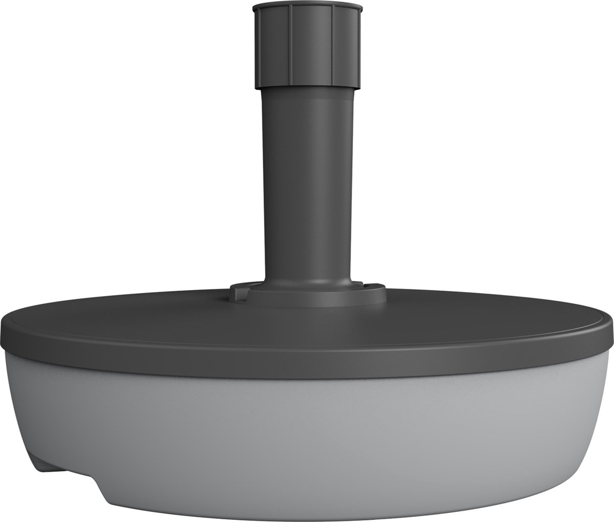 Vulbare Parasolvoet Eco Concept - Vulbaar tot 32 kg - Grijs