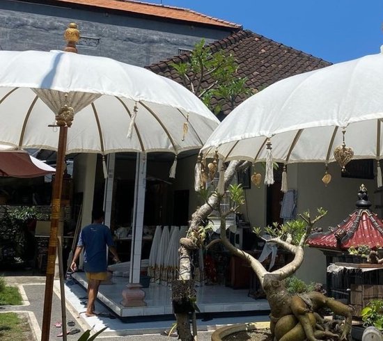 Bali/Ibiza parasols – off white - +/- 200cm - 