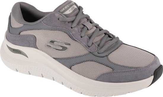 Skechers Arch Fit 2.0 - The Keep 232702-GRY, Mannen, Grijs, Sneakers, maat: 43