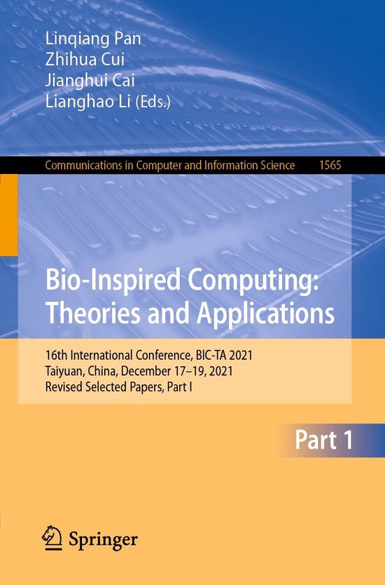 Springer Nature Proceedings Computer Science 1 - Bio-Inspire ... - cover