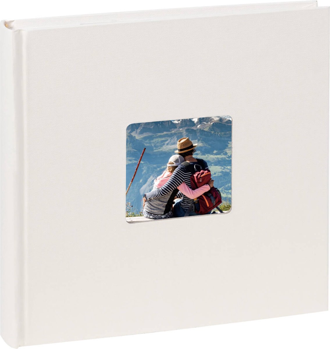 SecaDesign Fotoalbum insteek Vita crème wit - 100 foto's 10x15 - Insteekalbum memo