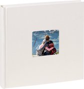 SecaDesign Fotoalbum insteek Vita crème wit - 100 foto's 10x15 - Insteekalbum memo