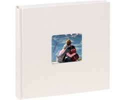 SecaDesign Fotoalbum insteek Vita crème wit - 100 foto's 10x15 - Insteekalbum memo