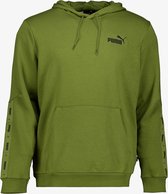 Puma Essentials Big Logo heren hoodie donkergroen - Maat S