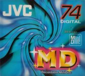 JVC Blue 74 minuten Recordable minidisc