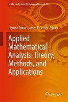 Studies in Systems, Decision and Control 177 - Applied Mathematical Analysis: Theory, Methods, and Applications